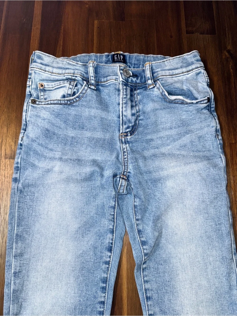 GAP Light Wash Skinny Jeans - Light Blue